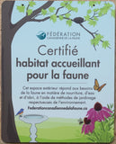 Certifié habitat accueillant pour la faune - en couleur - Francais
