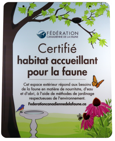 Certifié habitat accueillant pour la faune - en couleur - Francais